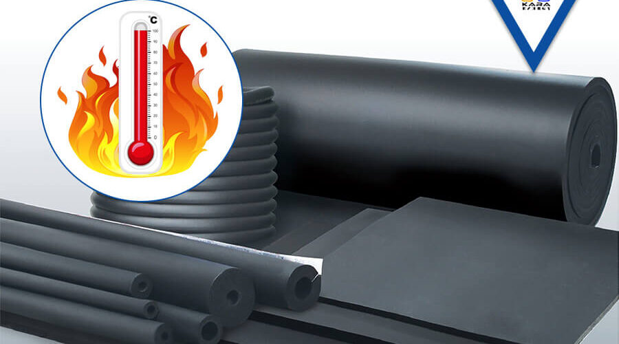 ضریب انتقال حرارت عایق الاستومری